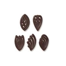 Dobla Dark Belgian Chocolate Decor Exclusive Assortment, 310 Ct, 5 Classic Designs