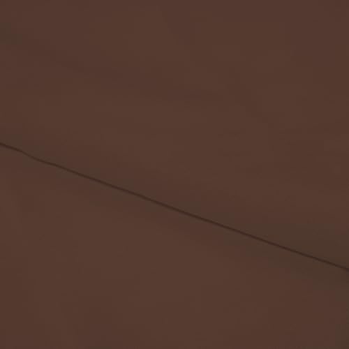 Image of R home Solid Cotton Table Napkins, Soft Cloth Napkins for Dining Table, Reusable & Washable, Ideal for Formal Dining, Cocktail Nights, Weddings, Home Bar & Table Decor (6, Cocoa Brown)