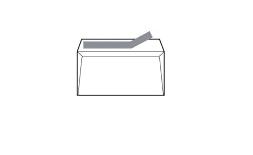 Enveloppe SAM 190x250 blanche 90g avec bande silicone en boite de 250 pieces
