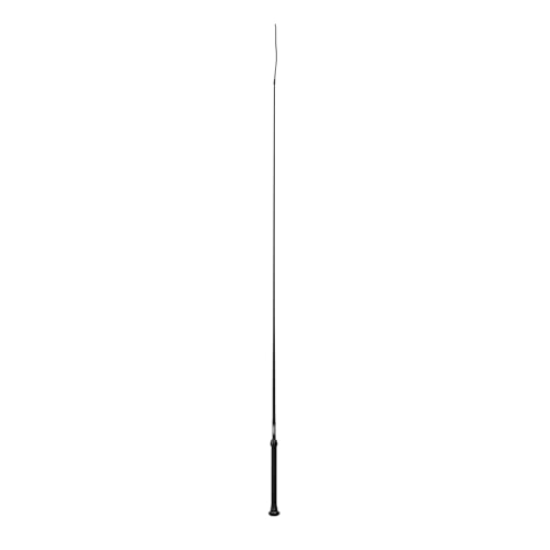 Weaver Livestock 36 Braid Basic Whip Pig Show Whip With Comfort Grip Nylon Handle Pig Training Whip Guiding Whip for Show Ring Competition Black