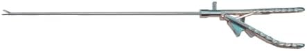 Laparoscopic Ethicon Type Needle Holder Curved Right Hand Jaw 5mm x 330mm Reusable Surgical Instrument