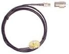 Image of the Diamond C101NMO Antenna Mount Cable Assembly, showing the coiled 6ft RG316 Teflon cable, an NMO connector, and a separate PL-259 adapter.