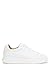 Produktbild BOSS Herren Bulton Runn Sneakers aus Leder mit Gummisohlen Weiß 43 Größe 43