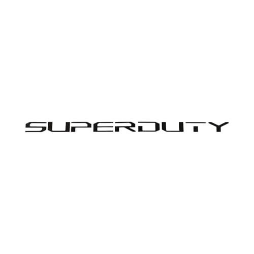 Image of Eurosport Daytona- Compatible with 2023-Current Ford Super Duty Hood Lettering Kit (Gray)