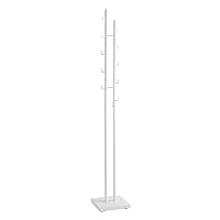 HAKU Appendiabiti alu, nero, Alluminio, metallo - Dim. A 179 cm x 37 cm, Stile Moderno