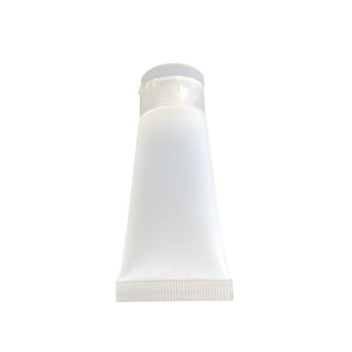 LIFKOME 5 Piezas Botellas Rellenable con Tapa Abatible Envases Portátiles para Viaje Almacenamiento de Crema de Manos Champú Limpiador Facial y Loción Corporal Resistentes Olor para