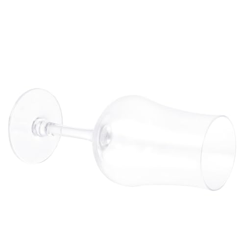 TOYANDONA Copa De Vino De Cristal Resistente 1605 Para Degustación De Whisky y Vino Tinto, Boca y Base Gruesa, Adecuado Para Bodas, Fiestas y Reuniones