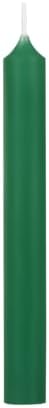 Parkash Candles PROSPERRO LUMO Chime Candles Stick Candles Spell Candles Set of 20 | Ritual Spell Candles | Unscented (Green)