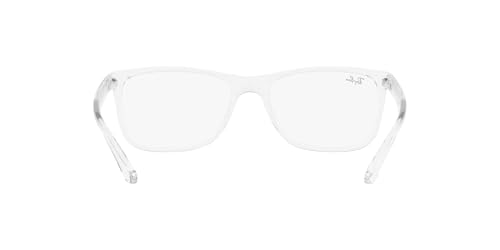 Image of Ray-Ban Unisex Clear Lens Square Frames - 0RX7027I