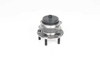 BSG Juego de cojinete de rueda BSG 40-600-003 eje trasero ambos lados Rodamiento a bolas de contacto angular Rodamiento integrado en buje de rueda Compatible con HYUNDAI SANTA FÉ II CM Santa Fé III DM