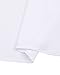 Alimens & Gentle Mens White Short Sleeve Dress Shirt Wrinkle Free Solid Business Casual Wedding Button Down Shirts, Large