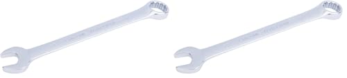 Image of Blue Spot 5232 22 mm Fully Polished Chrome Vanadium Spanner (Pack of 2)