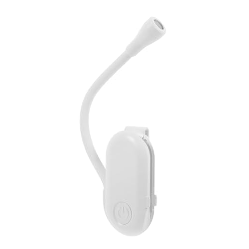 jojofuny Booklight Clip for Nightstand Led Reading Lamp Temperatures Clip Book Light for Bedroom Rechargeable