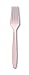 Creative Converting Touch of Color Premium 24 Count Plastic Forks, Classic Pink