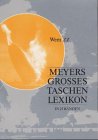 Paperback Meyers großes Taschenlexikon, 25 Bde., Bd.25, Wem-Zz [German] Book