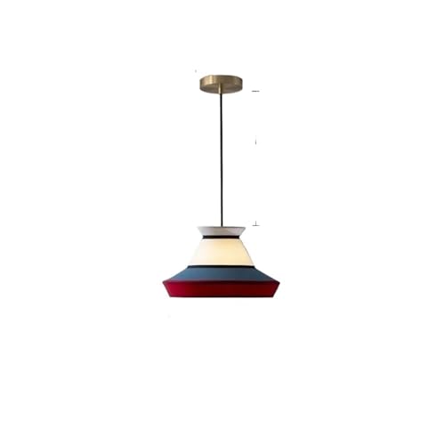 Lustre en tissu minimaliste de type C, le luminaire suspendu élégant pour café et bureau