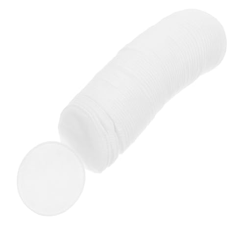 HONITANO 100 pezzi Dischetti di Cotone Spessi per Pulizia Viso e Struccante Doppia Faccia Assorbente in Cotone Naturale Morbidi e Delicati per Sensibile per Viaggio e Uso Quotidiano