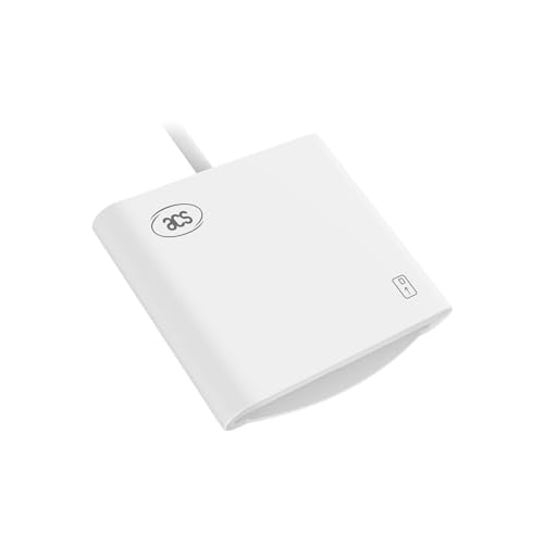 ACS ACR40U-BF USB-C Smart Card Reader, White, Pack of 20