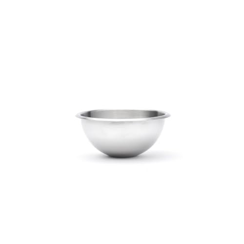 De Buyer - Bassine demi-sphérique en inox - Diamètre 16 cm -, Argent