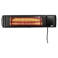 Preisvergleich Produktbild Infrarot-Heizstrahler 2000W schwarz VC-EH2000S