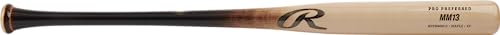 Bate de béisbol Rawlings de madera de arce Pro Preferred con perfil de día de juego adaptado 2