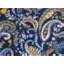 Navy Paisley