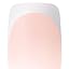 03 S - Square White French in Nude Base