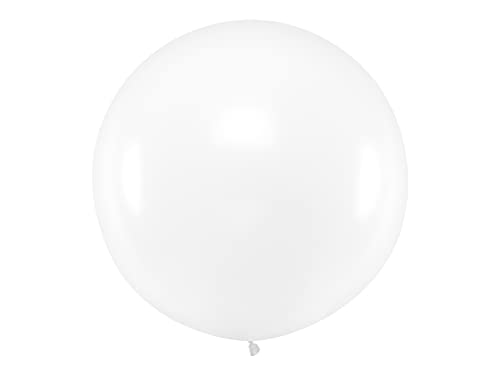 Ballon XXL Ballon géant 1 m Transparent Pastel Jumbo Ballon Ballon Ballon Ballon Ballon Ballon Ballon Hellium Rond Party