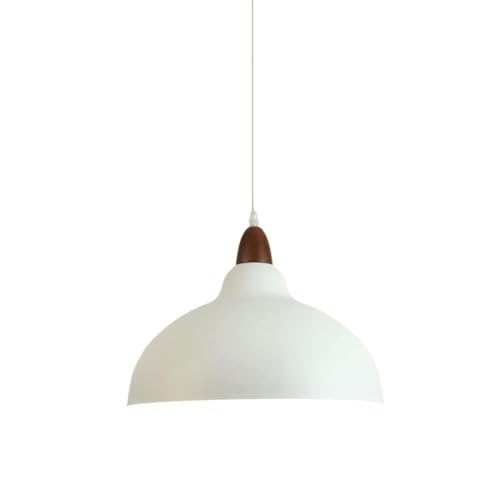 Lamp en fer bois blanc demi-cercle : un éclairage ciblé et chaleureux pour votre table