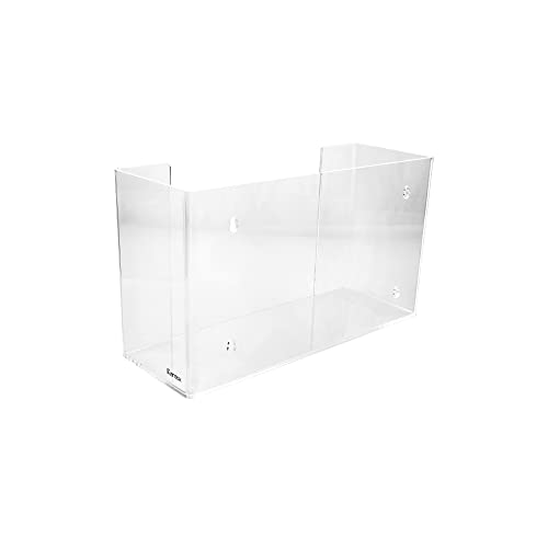 Kantek Paper Towel Dispenser, Clear Acrylic, 11.5 x 6.75 x 4.2 Inches (AH190) - Thumbnail 3
