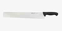 Arcos Serie 2900 - Coltello Salami Coltello Formaggio - Lama Acciaio Inossidabile Nitrum 410 mm - Manico Polipropilene Colore Nero