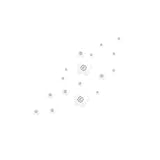 TOGEVAL 製防水鏡面桜壁ステッカー 家用装飾シール 部屋幼稚園対応 自粘式ウォールデカール