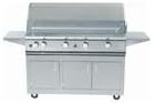 Profire Professional Series 48 Inch Natural Gas Grill With Rotisserie - On Cart