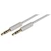 Multicomp Pro Cable, 3.5Mm Stereo Plug, 3Ft, White - PSG03747