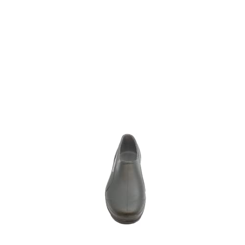 Dunlop Protective Footwear, B350611, Zweifarbiger Gummischuh, Dunkelgrün, Größe 42 EU