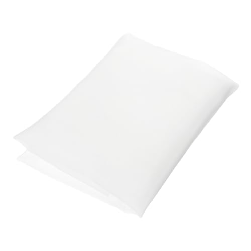 sourcing map 60 Mesh Paint Nylon Mesh Filter Woven Net Sheet Filter Cloth (78x 39) for Paint, Home Brewing, White
