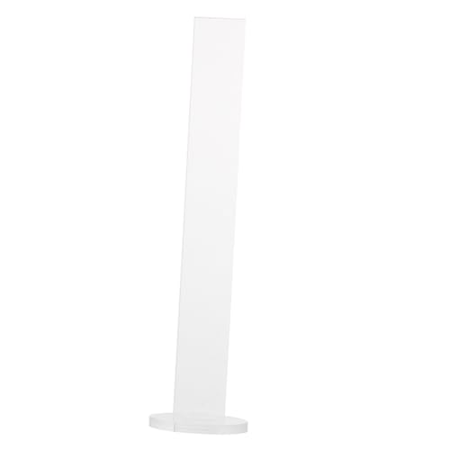 KICHOUSE Acrylic Washi Tape Holder Vertical Design Storage Rack for Adhesive Packing Tapes Easy to Clean Compact for Organizing Craft Supplies