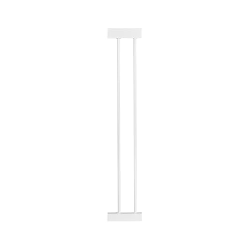 ms - MS - Lot de deux extensions de 7 et 15 cm pour barrière de sécurité pour enfants pour portes et couloirs de MS - Couleur blanche