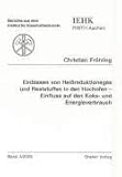 reststoffe englisch  Einblasen von Heißreduktionsgas und Reststoffen in den Hochofen – Einfluss auf den Koks- und Energieverbrauch (Berichte aus dem Institut für Eisenhüttenkunde)
