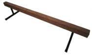 8 Foot Aluminum Balance Beam with 12