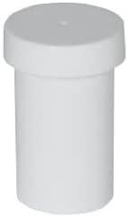 EZY DOSE Tarro y recipiente para ungüentos, tapa de rosca, recipiente a prueba de fugas para cremas y bálsamos, diseño duradero, ideal para el