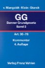 Das Bonner Grundgesetz Bd. 2: Art. 20-78: Rechtsstand: Sommer 1999 ...