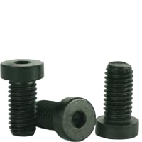 Low Head Socket Cap Screws, 3/8-16 x 1-1/2 Inch, Thermal Black Oxide, Pack of 5