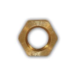MID-America Fittings LF111-8 Locknut, 1/2 in NPSL, Brass (2 Pack)