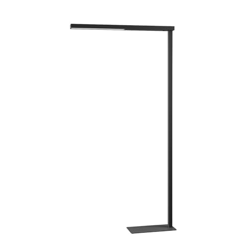 Arcchio LED Büro Stehlampe silber, Bürolampe Uplight und Downlight Deckenfluter 4498lm 4000K Standlâ€¦ – Miniatur