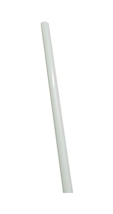 Asta in fibra di vetro bianca da 1 pezzo, barra in fibra di vetro solida da 300 cm, aste di supporto for decorazioni domestiche(5mm)