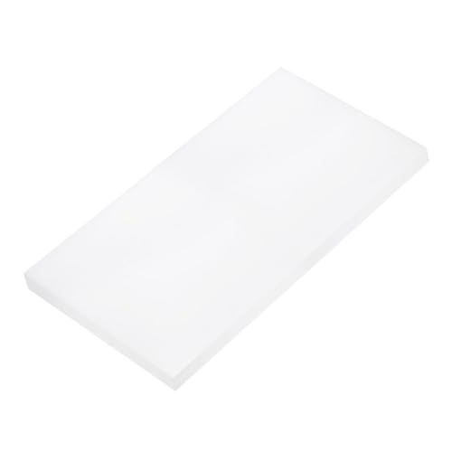 Image of DMiotech 12 x 24 x 1 Inch Plastic UHMW Sheets, Ultra High Molecular Weight Polyethylene, Opaque White Polyethylene Board for Automotive, Chemical, Manufacturing, DIY Home Kitchen