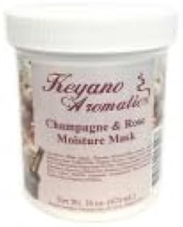 Mascarilla humectante champán y rosa, 16 oz.