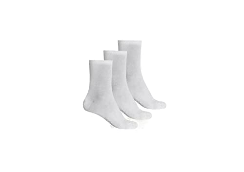 Kit 3 Pares De Meia Masculino Cano Médio Branco M