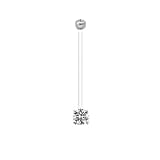 Niaspi Piercing para ombligo de 14 g para mujer, 38 mm de largo, ajuste cómodo, circonita cúbica brillante, joyería para piercing corporal